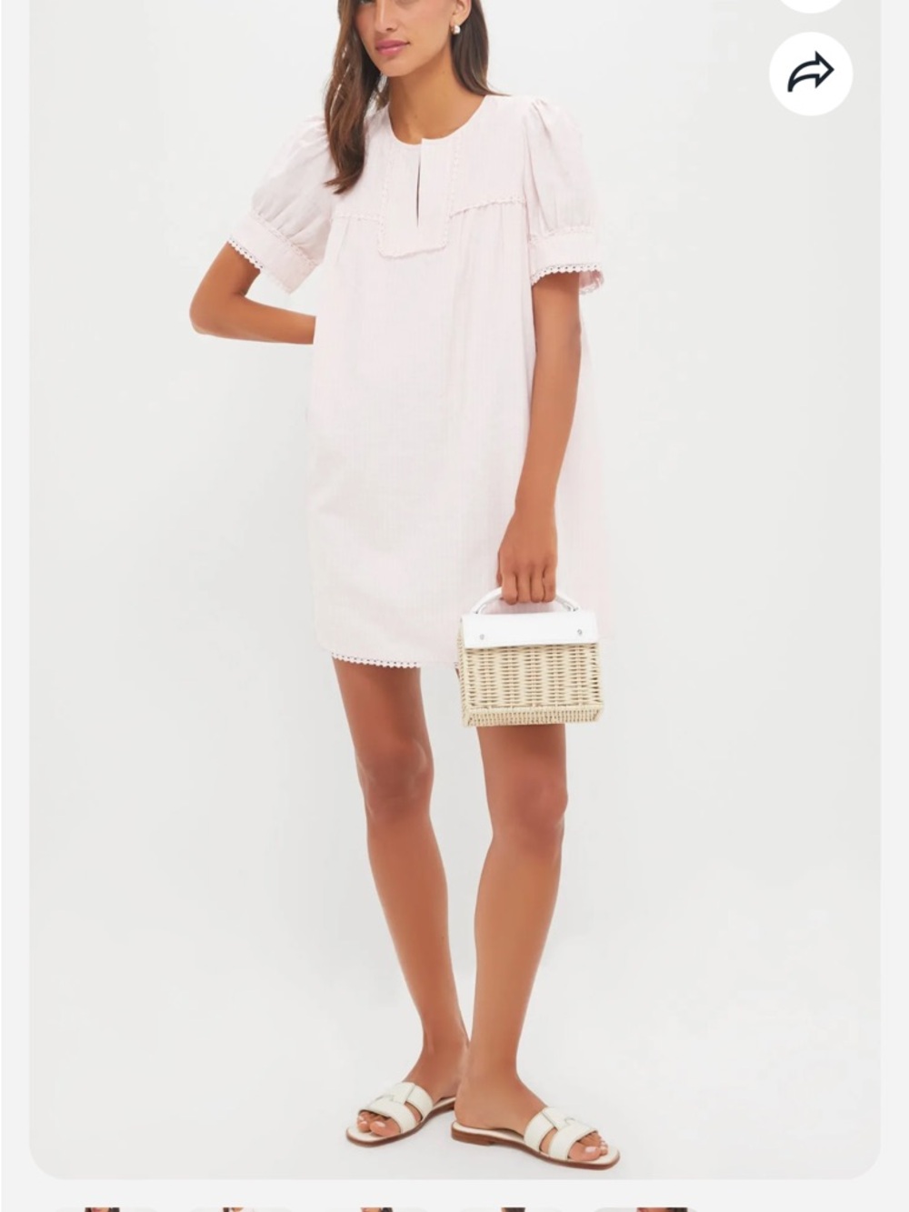 Tuckernuck NWT Bridget Dress Pale Pink